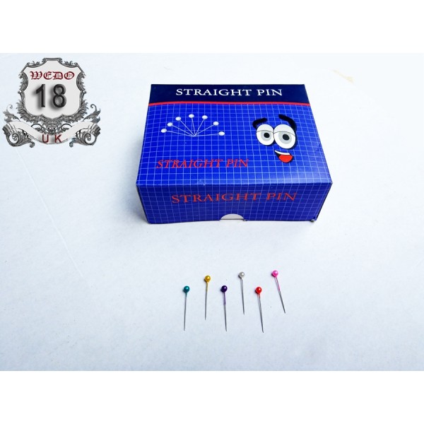 STRAIGHT PINS ---COLOUR  300G 